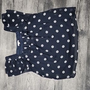 NWOT Lauren Conrad Polka Dot Blouse